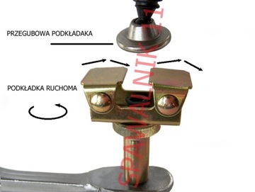 Ścisk zacisk spawalniczy 114x83mm STRONG UD45M-C3