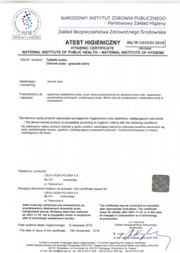 СОЛЯНЫЕ ТАБЛЕТКИ СОЛЯНЫЕ ТАБЛЕТКИ СМЯГЧИТЕЛЬ ВОДЫ CIECH 250 кг