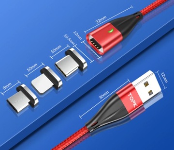 Наконечник USB C для магнитных кабелей QC4 мощностью 100 Вт