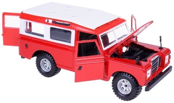 LAND ROVER SERIES II MODEL METALOWY BBURAGO 1:24