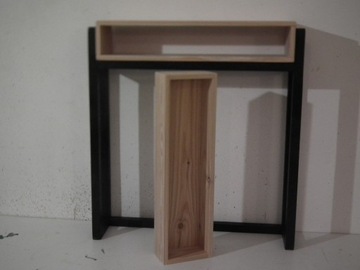 Простая консоль с полкой - Различные цвета и размеры.