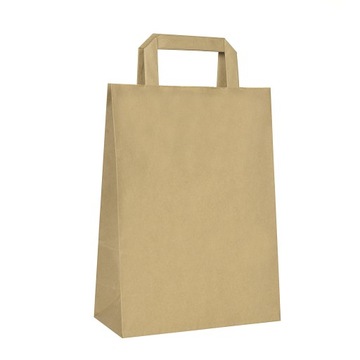 TORBA PAPIEROWA KRAFT 26x14x32 BRĄZ /250 SZT/