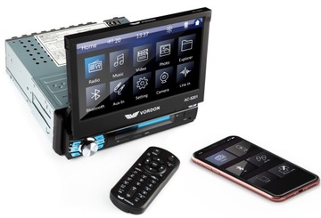 АВТОМОБИЛЬНАЯ РАДИО VORDON SCREEN 7 BLUETOOTH USB SD