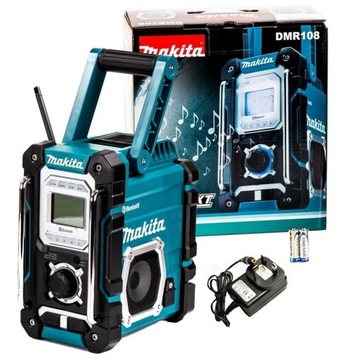MAKITA DMR108 RADIO BUDOWLANE 18V BLUETOOTH