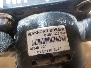 ВОЗДУШНЫЙ КЛАПАН MAN TGA 81521166074