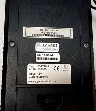 Оптометр P9710 Цифровой люксметр, люксметр