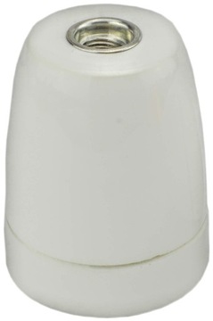 biała porcelanowa oprawka e27 pająk loft vintage