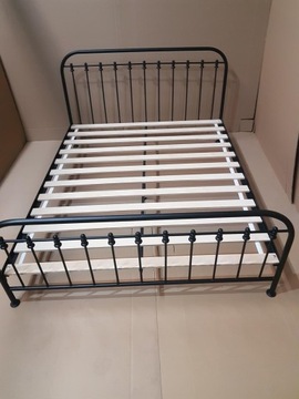WERONI МЕТАЛЛИЧЕСКАЯ КРОВАТЬ 160X200 НА ВЫСОКИХ НОЖКАХ FI 32