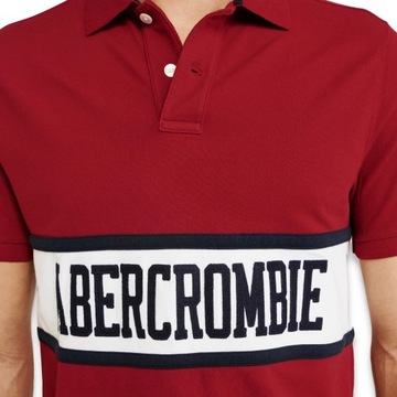 ABERCROMBIE FITCH Oryginalna Koszulka Polo USA XXL