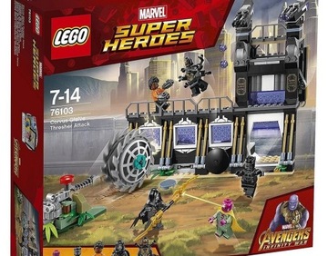 Lego 76103 @@@ ATAK CORVUSA GLAIVE'A @@@ Avengers!