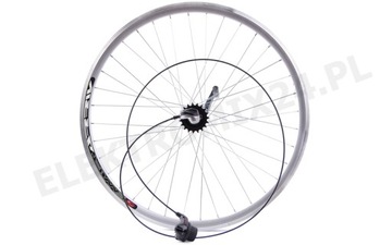 КОЛЕСА 24 ПЕРЕДНИЕ ГЕНЕРАТОРНЫЕ ЗАДНИЕ ШЕСТЕРНИ SHIMANO NEXUS 3V