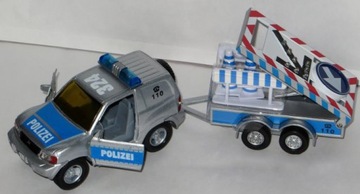 ПОЛИЦИЯ НА ДОРОЖНОМ ПОМОЩИ С ПРИЦЕПОМ MEATAL LIGHT