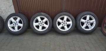 Felgi alu 16 ET46 MINI COOPER 6,5Jx16 ET46 opony zima 6,8 mm
