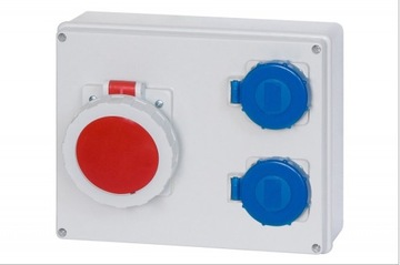 Skrzynka Rozdzielnica R-240 16A 5p, 2x230V, IP65