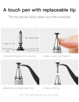 УНИВЕРСАЛЬНЫЙ ЕМКОСТНЫЙ СТИЛУС BASEUS ДЛЯ ПЛАНШЕТНЫХ ТЕЛЕФОНОВ