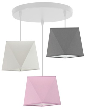 LAMPA WISZĄCA SUFITOWA ŻYRANDOL PLAFON DIAMENT LED