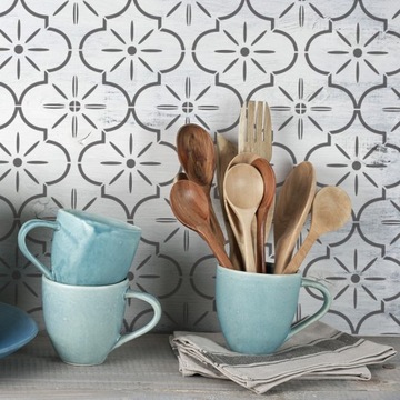 ШАБЛОН РАСКРАСКИ для плитки LUCCA 10x10 см