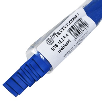 Трубка термоусадочная РТС-12,7/6,4НБ синяя