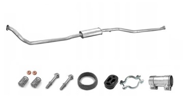 PEUGEOT PARTNER 1.8 1.9 Diesel (1996-2000) TŁUMIK ŚRODKOWY