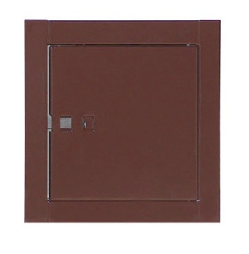 ВЕНТИЛЯЦИОННАЯ РЕШЕТКА 14X21 ДЫМОХОД, УГЛОВАЯ, КОРИЧНЕВАЯ РАМКА