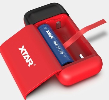 Ładowarka XTAR PB2S red Li-ION PowerBank 18650