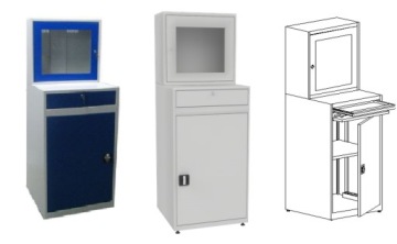 Шкаф промышленный компьютерный СМК 4а Ral 7035/5010