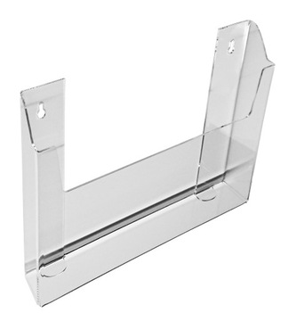 Подвесной карман для листовок формата А5. Планка из оргстекла.