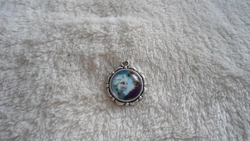 Zawieszka medalik Anna Elsa Frozen Kraina Lodu