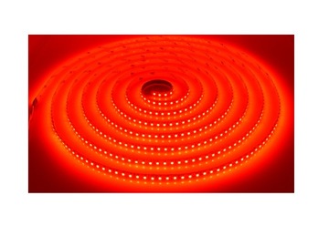 Czerwona 1m TAŚMA 120 LED SMD 3528 LISTWA gęsta