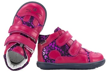 BARTEK 11702 TRZEWIKI DZIECIĘCE PÓŁBUTY fuksja 23