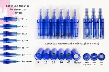 Dr Pen A1-W Dermapen + Картриджи для мезотерапии PRO
