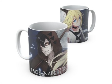 KUBEK 330ml anime Angels Of Death + napis