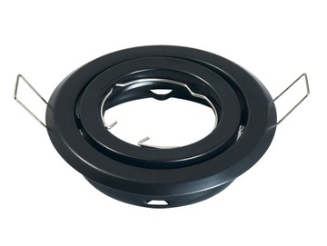 Передвижной галогенный светодиодный светильник, матово-черный литой