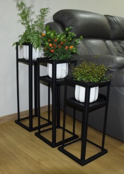 Подставка для цветов Металлическая подставка, консоль, LOFT 60/25