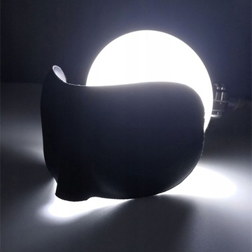 СПАЛЬНАЯ РЕЗОНАНТА, ЧЕРНАЯ 3D МАСКА ДЛЯ СНА