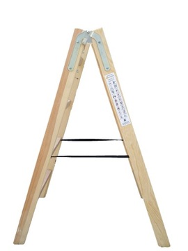 DRABINA DREWNIANA MALARSKA 2x5 ROZSTAWNA