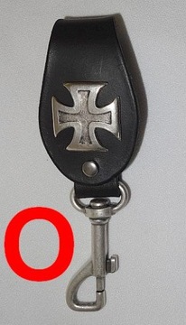 ПЕТЛЯ С ДЕКОРАЦИЕЙ для ремня из НАТУРАЛЬНОЙ КОЖИ