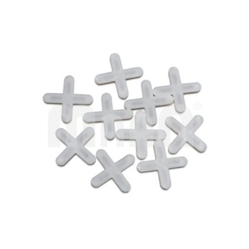 KRZYŻYKI DYSTANSOWE DO GLAZURY 2mm 125 sztuk