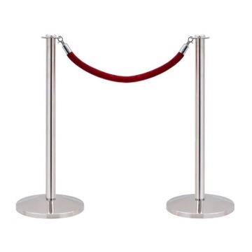 СТОЛБ БАРЬЕРНЫЙ ИЗ НЕРЖАВЕЮЩЕЙ СТАЛИ ДЛЯ ВЕРЕВКИ