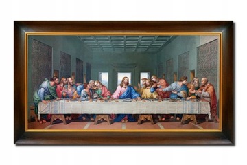 obraz OSTATNIA WIECZERZA LEONARDO DA VINCI + rama