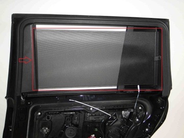 MERCEDES GLS X166 ШТОРКА ЗАДНЕЙ ДВЕРИ СЛЕВА ПРАВА