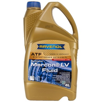 RAVENOL ATF Mercon LV 4L - olej przekładniowy do skrzyni biegów automatyczn
