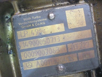 ВОЗДУШНЫЙ КОМПРЕССОР MERCEDES ACTROS MP4 A0011306415