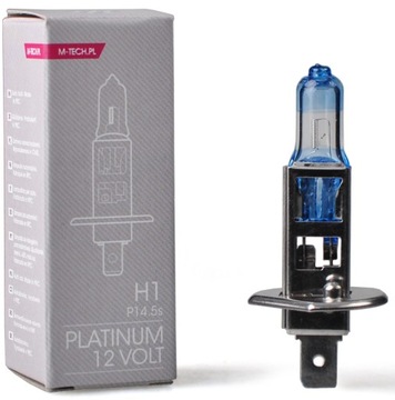 Żarówka M-Tech Powertec H1 PLATINUM+130% 12V