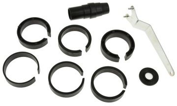 Osłona przeciwpyłowa odsysająca 180mm GEKO G80256