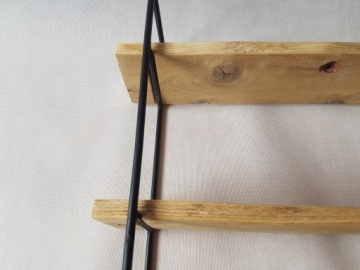 Полка настенная подвесная полка LOFT книжный шкаф