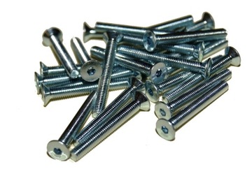 Śruba M3x25mm 10642 8.8 Zn 25szt