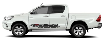 Samolepky Toyota Hilux Pickup 4X4 Terénní Pásy
