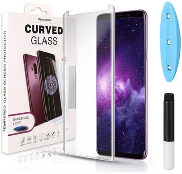 SZKŁO UV LED FULL GLUE DO SAMSUNG GALAXY NOTE 8 9