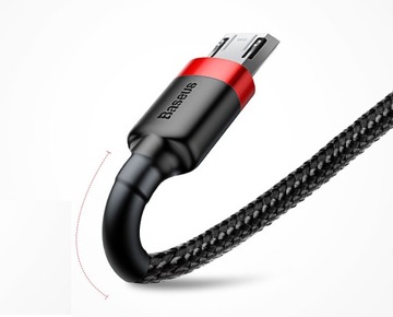 Кабель Baseus Cafule, кабель micro USB QC 3.0 длиной 2 м